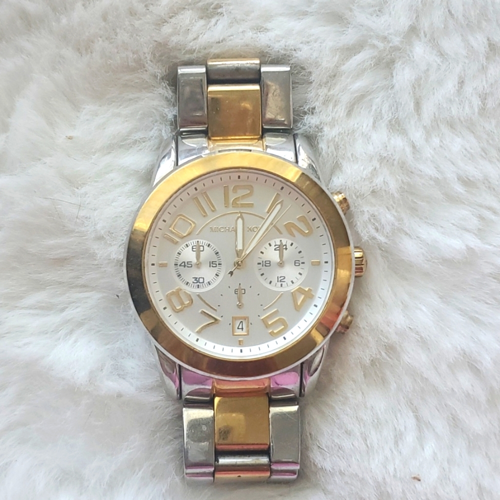 💖MK TWO TONE WATCH!!!